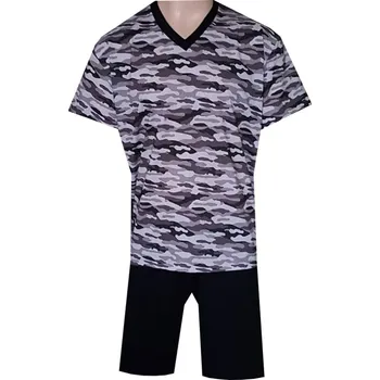 Pánské pyžamo Pánské Vojenské Pyžamo Krátké FOLTÝN PK 301 Velikost: 7XL