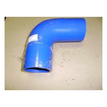 Kouřovod Silikonové koleno 90°, redukce 76/80, délka 102mm, silikon 11583