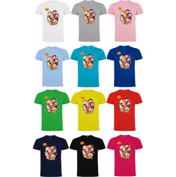 Chlapecké oblečení Tričko Phineas a Ferb se všemi postavami Barva: Žlutá, Velikost: 122/128 - 7/8let