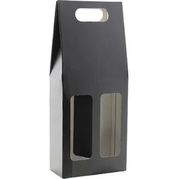 Dárková krabička Papírová krabička na 2 vína