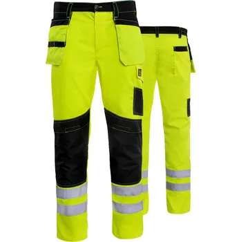 montérky Procera PRACOVNÍ KALHOTY DO PASU PROMONTER 260 ŽLUTÉ HV Velikost: 62