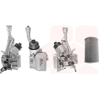 Chladič motoru Olejový chladič, motorový olej VAN WEZEL 17013708