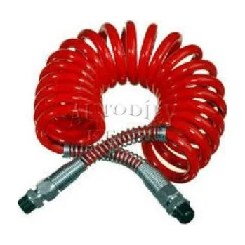 Příslušenství ke kompresoru Vzduchová hadice - spirálová, M16x1,5 Ø55mm, červená 4462A