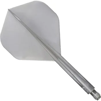 Příslušenství pro šipky Letky CONDOR AXE Metallic Standard Pearl Silver Short