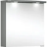 Camargue Orion Zrcadlová skříňka s LED osvětlením, 60 × 67,2 × 26,5 cm, antracit AM-SLB-619-02