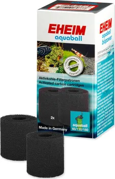 filtrační náplň do akvária EHEIM Filtrační vložka s aktivním uhlím pro filtr Aquaball 2208-12 2 ks