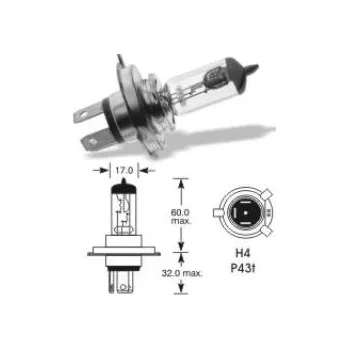 Autožárovka Žárovka H4 24V 75/70W 1152