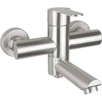 Koupelnová baterie Vanová baterie Deante NEO LUPO BLU F10M nerez