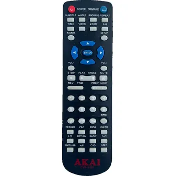 AKAI DVD-2280 - kompatibilní značkový dálkový ovladač General