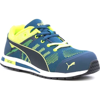 Pracovní obuv PUMA Elevate Knit low green S1P zelená pánská pracovní obuv 43