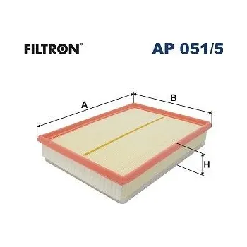 Vzduchový filtr Vzduchový filtr FILTRON AP 051/5
