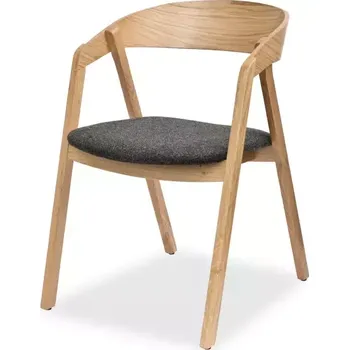 Jídelní židle GURU DUB ČALOUNĚNÝ SEDÁK