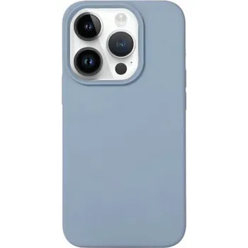 Pouzdro na mobilní telefon Silikonový kryt pro iPhone 15 Pro Max - modrošedý