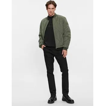 Pánská mikina Calvin Klein Mikina Festive Logo K10K112058 Černá Comfort Fit S