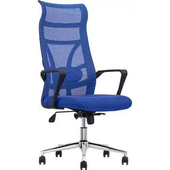 OLIVIER, židle kancelářská modrá
