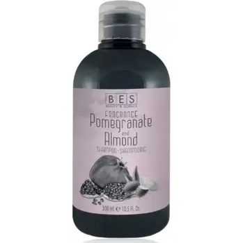 Vlasová kosmetika Bes Fragrance Pomegranate & Almond 300 ml | Šampon na vlasy bez SLS