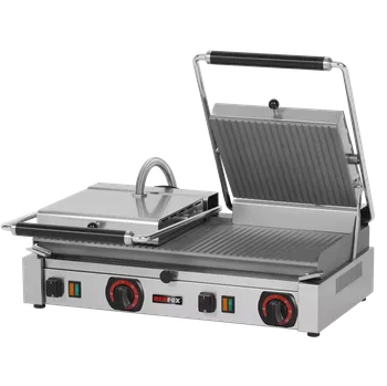 Red Fox PD-2020 R KONTAKTNÍ GRIL RÝHOVANÝ