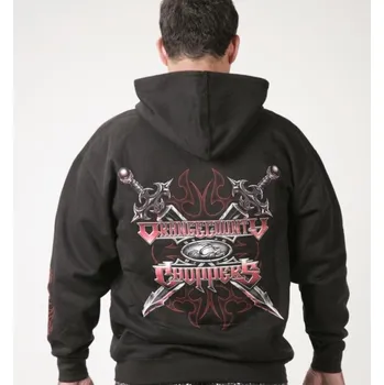 Pánská mikina Orange County Choppers Mikina s Kapucí klokanka černá L
