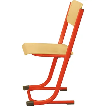 Jídelní židle VOJTĚCH židle pevná, malá velikost 2 RAL 3002 - červená