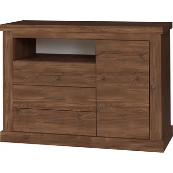 Obývací stěna Komoda AR6, dub stirling, HILARD