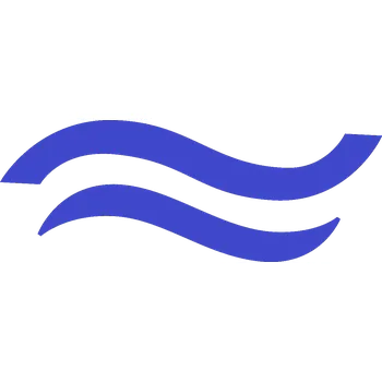 Loď Bainbridge International Limited Finn logo na plachtu plachetnice