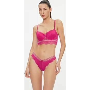 Kalhotky Hunkemöller Brazilské kalhotky Saffron 202670 Růžová XL