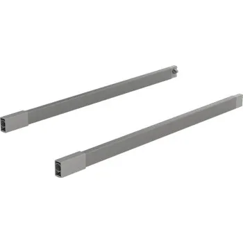 Nábytkové kování HETTICH Arcitech podélný reling 450 L antracit (HETTICH 9121995 Arcitech podélný reling 450 L antracit)