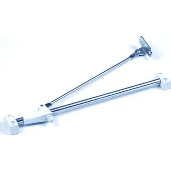 Spodní klopna (nůžky) s brzdou bílá "L" (Spodní klopna (nůžky) s brzdou bílá "L")