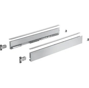 Nábytkové kování HETTICH 9255242 AvanTech You sada bočnic 77/500 stříbrná (HETTICH 9255242 AvanTech You sada bočnic 77/500 stříbrná)