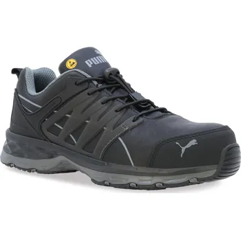 Pracovní obuv PUMA Velocity 2.0 black low S3 ESD HRO černá pánská pracovní obuv 45