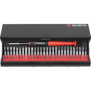 Šroubovák WURTH SADA BITŮ A ŠROUBOVÁK PRO PŘESNOU MECHANIKU