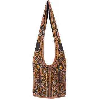 Orientální batikovaná brašna s výšivkou Menuka Hutan, Sittar