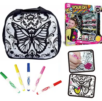 kreativní sada Woopie Your DIY Backpack 818 taška na malování