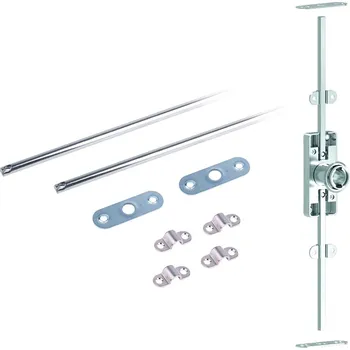 K-StrongLocks Zámek rozvorový pro vyměnitelnou vložku+tyče 1000mm pravý (K-StrongLocks Zámek rozvorový pro vyměnitelnou vložku+tyče 1000mm pravý)