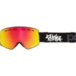 brýle Pitcha XC3 - Ultra Black/Full Revo Red one size