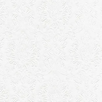 Papírový ubrousek Paper Design Ubrousky reliéfní bílé 3-vrstvé 33x33 cm MOMENTS ORNAMENT (16 ks)