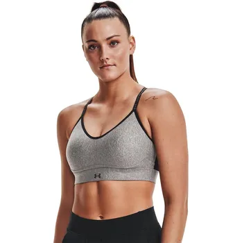 Podprsenka dámská sportovní podprsenka UNDER ARMOUR - GRAY - L (Under Armour Infnt Lw Sp Bra Ladies)
