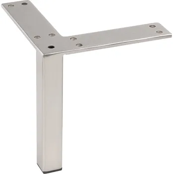 Nábytkové kování StrongLegs nábytková noha FS013 126mm nikl matná (StrongLegs nábytková noha FS013 126mm nikl matná)