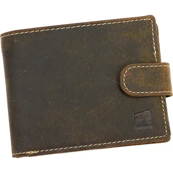 Peněženka Pevná kožená peněženka v loveckém stylu Nordee