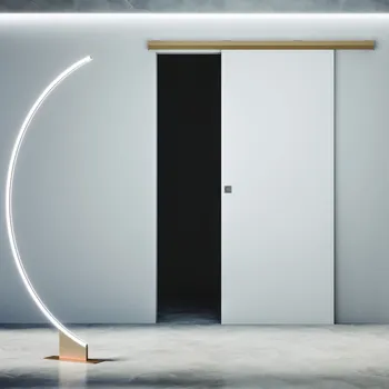 Interiérové dveře Ermetika S.r.l. Posuvný systém na dveře Bin Air matná šampaň ne