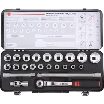 Gola sada WURTH GOLA SADA NÁSTRČNÝCH KLÍČŮ 1/2" 23 KS