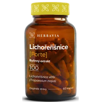 Přírodní produkt Herbavia Lichořeřišnice Forte 600 mg 60 cps.