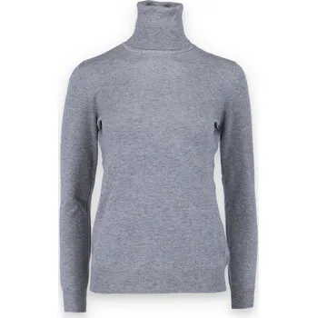 Dámský svetr Svetřík rolák Damod 01250 barva: šedá, velikost: L/XL