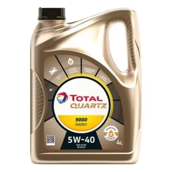 Motorový olej Total Quartz Energy 9000 5W-40, 4L, Motorový olej Total Quartz Energy 9000 5W-40, 4L , 216600, TOTAL, 5W40 9000 ENR 4