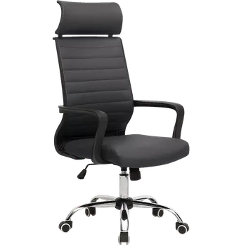 VISTA židle kancelářská, PU černá