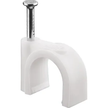 kabelová chránička goobay Kabelová příchytka na kabel do průměru 12mm, 100ks