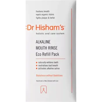 Ústní voda Dr. Hishams Alkalická ústní voda náhradní náplň super koncentrát 100 g