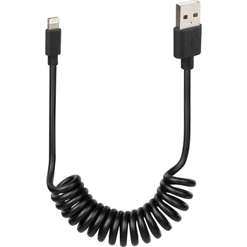 Lampa Kabel USB typ Apple 8-Pin 100cm černá OL-38701