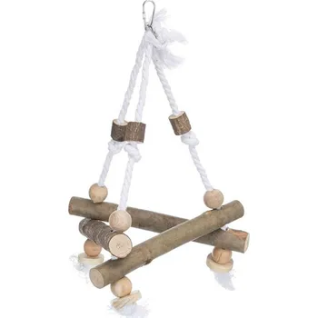 Pro ptáka Závěsný dřevěný triangl TRIXIE 27cm