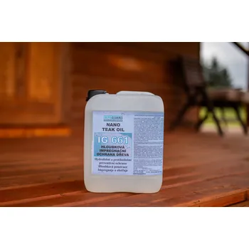 Olej na dřevo IMPAGUARD 661 Nano teak olej 5 l